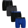 thumbnail image 1 of Calzoncillos bóxer Reebok Stretch Performance para hombre, paquete de 4, 1 of 6