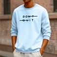 thumbnail image 5 of Fewfanhot Sweatshirts for Men Crewneck Graphic Sweatshirts Long Sleeve Oversized Loose Fit Shirts Drop Shoulder Pullover Casual Tops, 5 of 6