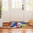 thumbnail image 3 of Yayeee Doormat for Indoor Entrance 32" x 20" Non Slippery Floor Rug, Yelllow Simple Shapes, 3 of 8
