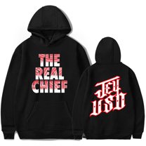 Jey Uso The Real Chief Hoodies Fashion Wear Hip Hop Sweatshirt Casual Pullover Longsleeve