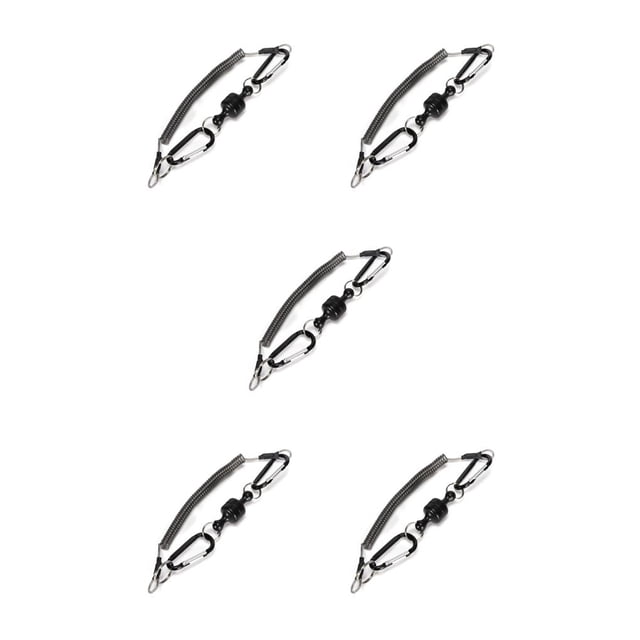 CLIPS DE PESCA NAIOVETY Soporte de red con cordón de bobina Multiusos Portátil Rojo Azul