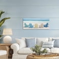 thumbnail image 2 of Stupell Industries Sea View Beach Chairs Canvas Wall Art design by Kim Allen, 17 x 40, 2 of 7