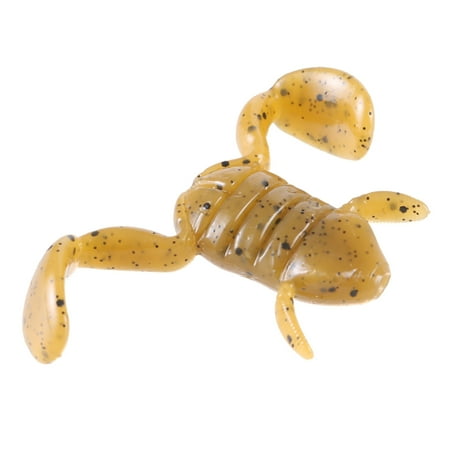 AOOOWER 5Pcs Freshwater Fishing Frogs Lures Soft Artificial Swimbait Floating Frogs Lure for Outdoor Fishing Easy to Use