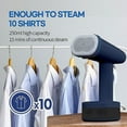 thumbnail image 4 of HuBDIC Steamer for Clothes, Portable Handheld Clothing Steamer with 250ML Big Capacity, Fabric Steamer 1500 Watts, Fast 25 Seconds Heat-up, Lightweight Fabric Steam Iron for Home and Travel, 4 of 7