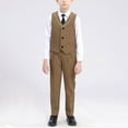 thumbnail image 2 of Fsqjgq Baby Boy Clothes 2-3 Years Outfits Children's Suit Boys English Gentleman Vest Set Piano Hosting Performance Dress Flower Boys Weekend Birthday Suit Boys Suit Fall Outfits For Toddler Boys, 2 of 5