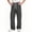Dark Gray, variant on Boys Cargo Pants Wide Leg Relaxed Fit Sweatpants with Zipper Pockets Army Green,Size 9-10T