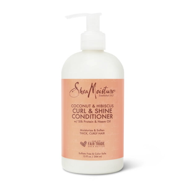 SheaMoisture Coconut and Hibiscus Curl & Shine Conditioner - 13 fl oz
