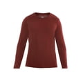 thumbnail image 5 of Athletic Works Men's and Big & Tall Men's Tri-Blend Tee with Long Sleeves, Sizes XS-4XLT, 5 of 5
