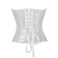 thumbnail image 3 of Grebrafan Corset Bridal Women Breathable Seamless Bustier White 4XL, 3 of 5