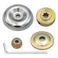 thumbnail image 1 of 5-Piece Metal Gear Nut Set - Essential Replacement Parts for Your Lawn Mower, 1 of 6