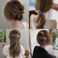 thumbnail image 3 of Pinzas para el pelo de cocodrilo para mujer, pinzas para el pelo de 4 colores, pinzas para el pelo mate de sujeción fuerte, accesorios de peinado de moda para mujeres y niñas, 3 of 3