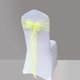 thumbnail image 4 of 10pcs Bowknot diseñó la silla de la cinta No-lazo de la silla Sash del arco Hotel de la boda Banquete de la silla cubierta de la silla de nuevo decoración (amarillo brillante), 4 of 7