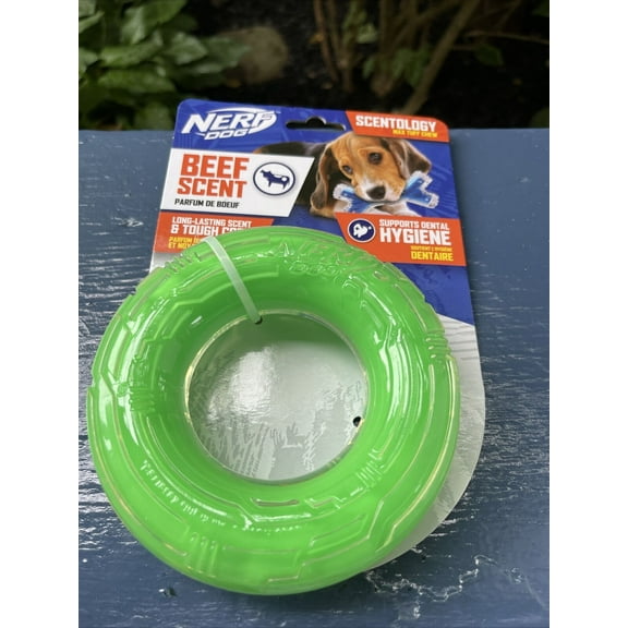 Nerf Dog 5in TPR/PP Scented Beef SuperScent