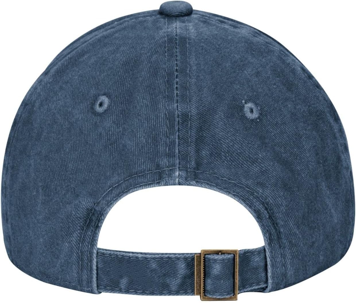 Buffalo Native American Denim Trucker Hat – Adjustable Cowboy Style Baseball Cap For Men & Women