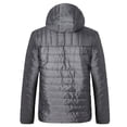 thumbnail image 3 of Lovskoo 2024 Mens Winter Coats Quilted Jacket Hooded Lightweight Padded Jacket Thick Warm Waterproof Coat Gray, 3 of 4