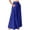 Blue#women's skirt maxi, variant on SZJXBUY Skirts for Women Satin High Waisted Flowy Maxi Skirts Long A line Skirt with Pockets Trendy for Office Holiday Party Black,S
