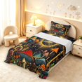 thumbnail image 5 of Homewish Watercolor Botanical Mushroom Twin Sheets,Vintage Fungus Plant Bedding,3 Pieces,1 Flat Sheet,1 Fitted Sheet and 1 Pillowcase, 5 of 6