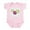 Petal Pink, variant on CafePress - TRIPLETS 2 Of 3 Infant Bodysuit - Baby Light Bodysuit, Size Newborn - 24 Months