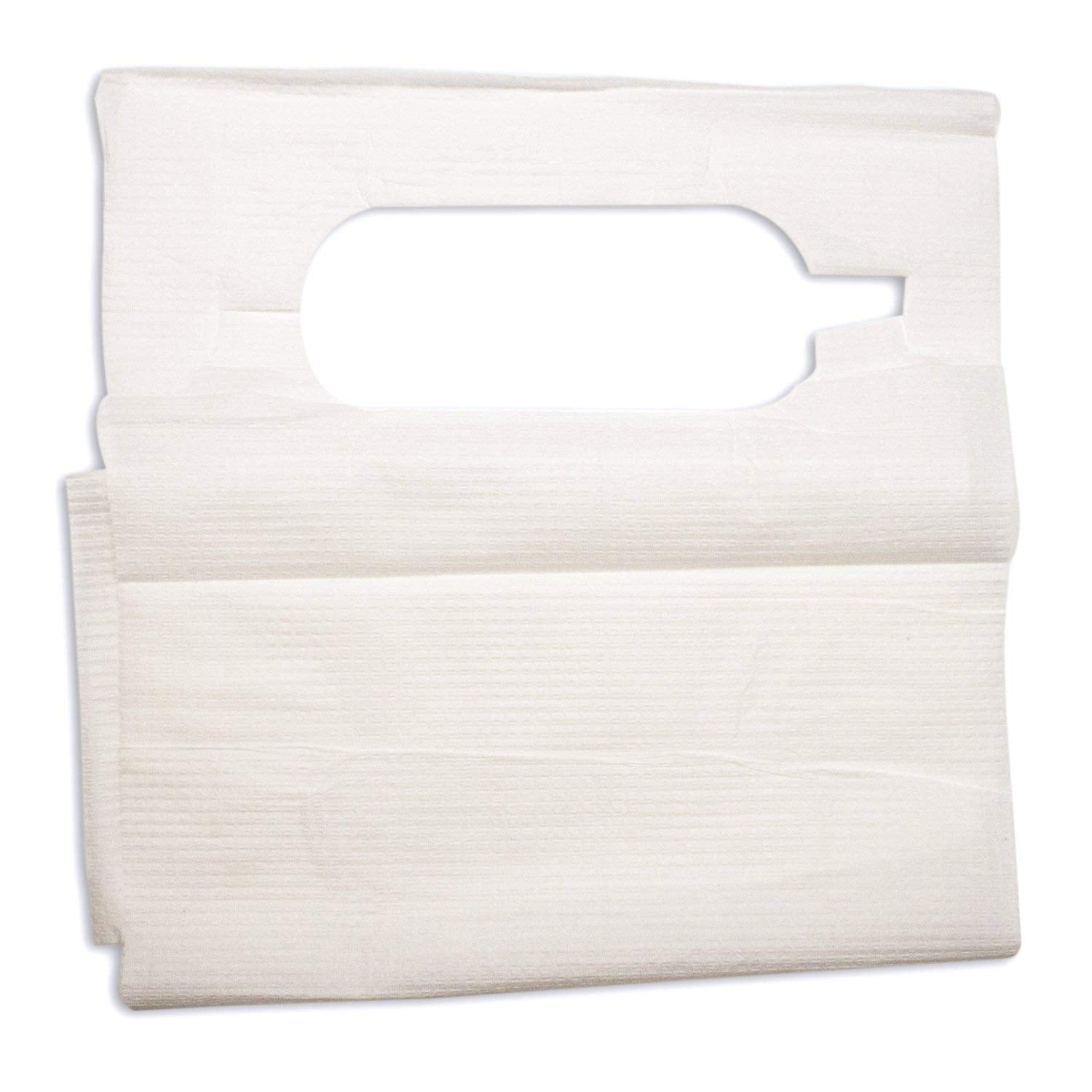 Dynarex Disposable Slipover Adult Lap Bibs, 16 Inch x 33 Inch 1/Case of 300