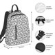 thumbnail image 2 of Disketp Snake Mochila Ligera e Impermeable, Mochila de Día Resistente para Viajes, Senderismo y Uso Diario para Hombre y Mujer, 2 of 7