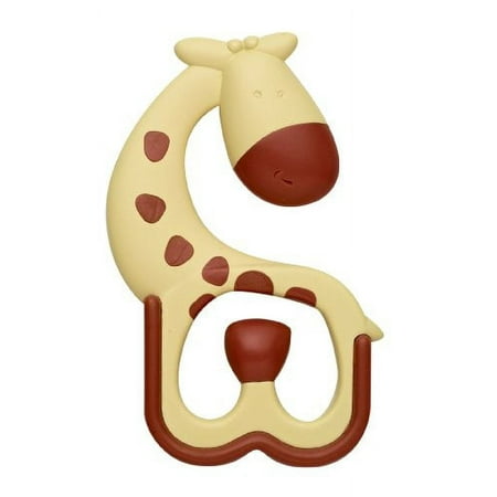 Dr. Brown's Ridgees Massaging Baby Teether, Giraffe, For Ages 3+ Months