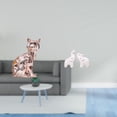 thumbnail image 2 of CoudarTitie Cat Elephant Statue Decorative Figurine Animal Sculpture Art Craft Ornament Unique Tabletop Decoration Home Decor for Fireplace Entrance Office Bedroom, 2 of 8
