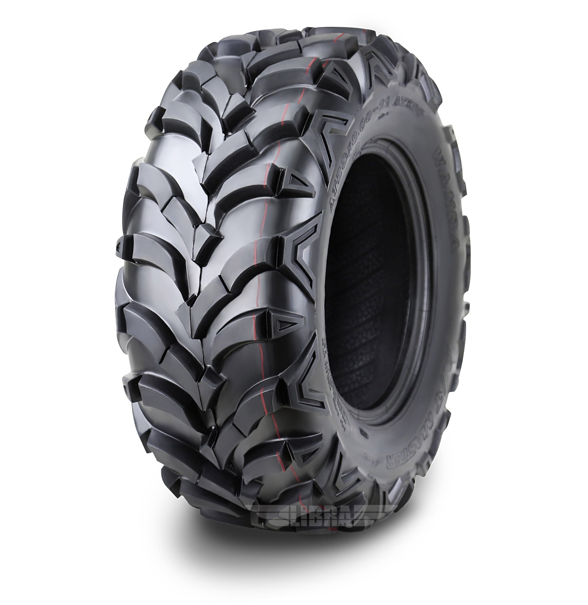 One New AT MASTER ATV Tire 24x812 24x8x12 P341 6PR 10151 Directional