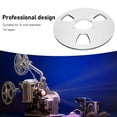thumbnail image 3 of 10 Inch Empty Tape Reel, 1/4 Inch Diameter, Professional Aluminum Alloy, 3 Hole Design, Superior Quality for Recording and Tape Recorder Repair, Designed for Increased Strength, 3 of 7