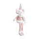 thumbnail image 2 of Adorno de muñeco de peluche navideño con acento festivo, figura de peluche creativa coleccionable Reno de patas largas, 2 of 9