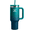 Green Gradient, variant on GEDUX 1200ml Tumbler with Handle, 2-in-1 Leak Proof Lid (Straw/Flip), Insulated Water Bottle, Stainless Steel Tumbler with Non-Slip Silicone, Wide Mouth Travel Mug Cupholder Friendly