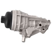 Bapmic Aluminum Engine Oil Filter Housing Fits Mercedes-Benz A220 CLA250 GLA250 GLB250 A2701800500