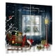 thumbnail image 4 of Cortinas de Ventana Cortinas de Navidad Decoración de Dormitorio Prueba de Agua 140x100cm, 4 of 9