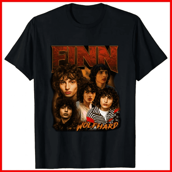 Finn Wolfhard Retro Sport Music Band Funny Vintage Classic Unisex T-shirt V18694, up to size 5XL