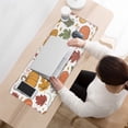 thumbnail image 3 of Thanksgiving Day Large Gaming Mouse Pad Extended Fall Pumpkin Sunflower Mousepad Gaming with Stitched Edges, Washable, Non Slip Water Resist Keyboard Pad for Gamer, Office & Home, 31.5 X 11.8 in, 3 of 7
