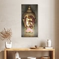 thumbnail image 2 of Elephant Stock Lotus Buddha Wall Art - Religion And Spirituality Canvas Canvas - 18" x 36", 2 of 8