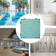 thumbnail image 6 of HuiXinOu Interlocking Pool Deck Mats, 12x12 In PVC Tiles, Modular Cushion Design, Hollow Drainage, Non-Slip, Suitable for Bathroom Shower, Outdoor Patio, Poolside, Easy to Assemble, 6 of 6