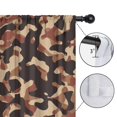 thumbnail image 4 of Camouflage 42x63in(106x160cm) Curtains 2 Panels for Kids Bedroom, Window Drapes for Kids Boys Girls Bedroom Curtains Designed To Spark Joy and Creativity, 4 of 5