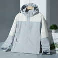 thumbnail image 3 of HUITKMM Spring Jackets for Women Women's Lightweight Windproof Breathable Outdoor Jacket for Couples, 3 of 5