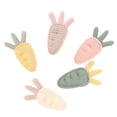 thumbnail image 4 of 20Pcs Cartoon Carrot Applique For Handmade Baby Clothes Hat Shoes Cloth Fabric Sewing Patches DIY Headwear Accessorres N37, 4 of 4