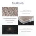 thumbnail image 6 of Natural Male Hair Replacement System Hairpiece Straight Human Hair Wig Silk PU Base Men Toupee Unit Mens Capillary Prosthesis, 6 of 6