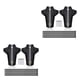 thumbnail image 1 of Eigraketly Guardabarros de plástico para bicicleta de montaña, 2 uds., patrón de fibra de carbono, guardabarros para bicicleta de carretera, Dirtboard, Type2 NO2 Eigraketly  CBP046814, 1 of 6
