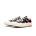 thumbnail image 4 of Zapatos de lona bajos antideslizantes y resistentes al desgaste con puntera redonda y cordones Converse Polka Dot CTAS de los años 70 para hombres y mujeres, 4 of 5