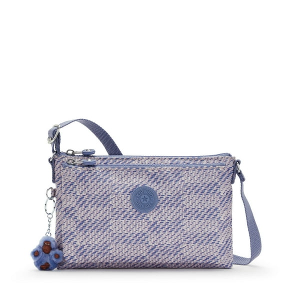 Kipling Women’s Mikaela Printed Nylon Crossbody Bag with Adjustable Strap
