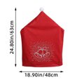 thumbnail image 3 of 1 Pack Christmas Dining Chair Back Covers Decorations on Clearance , Removable Washable Chair Protector Slipcovers For Christmas Home, Kitchen, Dining Room Chair Decoration, 3 of 6