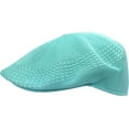 thumbnail image 2 of Classic Mesh Ivy Newsboy Ivy Cap Hat Crochet Driving Golf Ventair Cabbie, 2 of 5