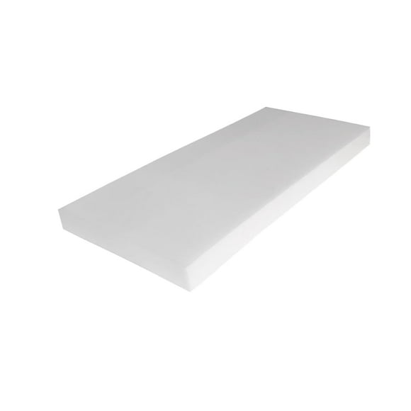 FoamRush 3" H x 60" W x 80" L Upholstery Foam High Density Firm Foam Soft Support (Chair Cushion Square Foam for Dining Chairs, Wheelchair Seat Cushion Replacement)