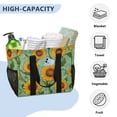thumbnail image 5 of Large-capacity handheld storage bag Thickened picnic travel bag oversized clothing luggage organizing bag Beautiful Hand-painted Sunflowers, 5 of 8