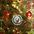 thumbnail image 4 of Christmas Round Acrylic Pendant Crafts Pendant Creatives Ornament Animals Pendant Decoration Festival Decorations, 4 of 6
