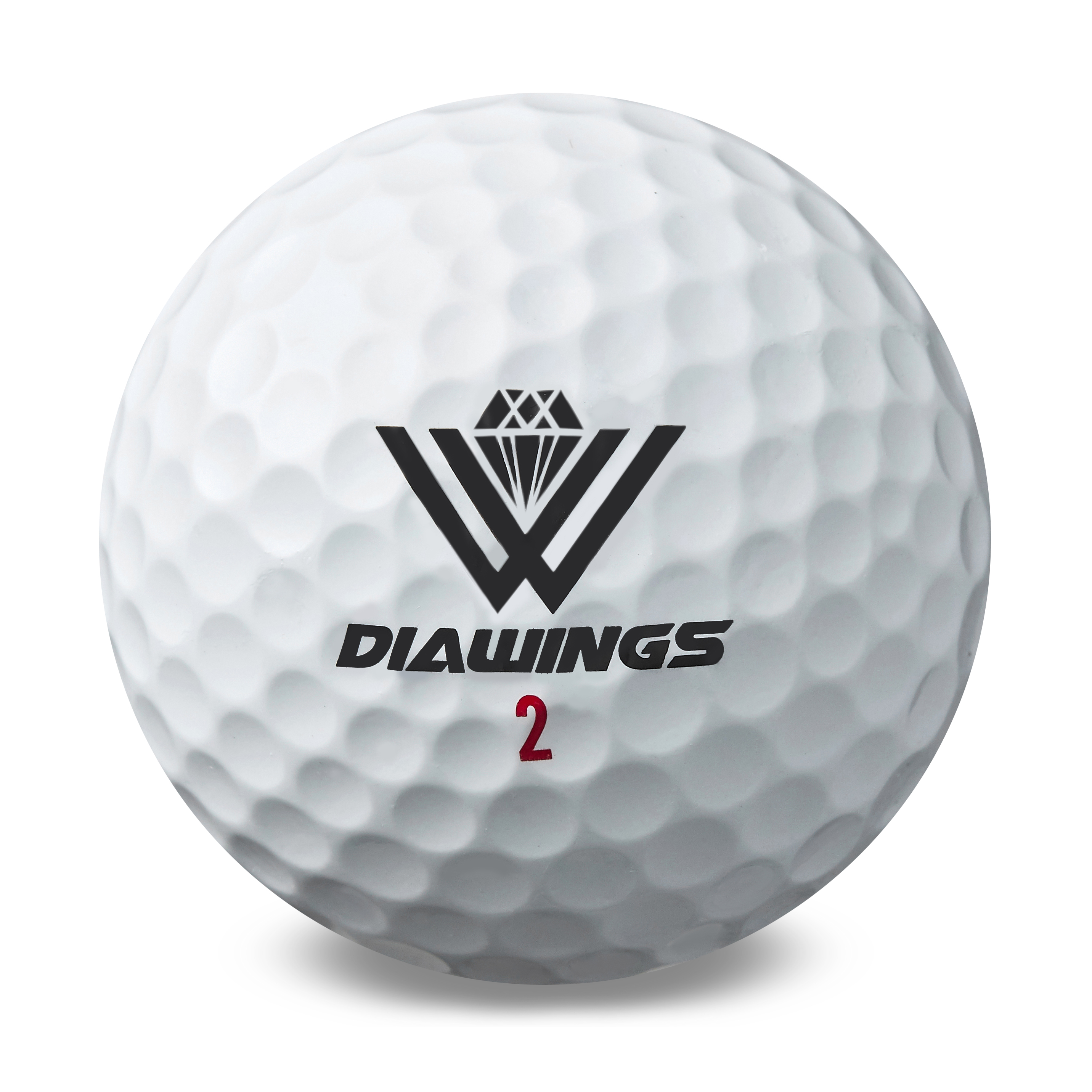 DIAWINGS MAX DISTANCE GOLF BALL WHITE 12 Balls