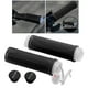 thumbnail image 5 of 2 empuñaduras de silicona suave y antideslizantes para manillar de bicicleta de montaña Negro, 5 of 9